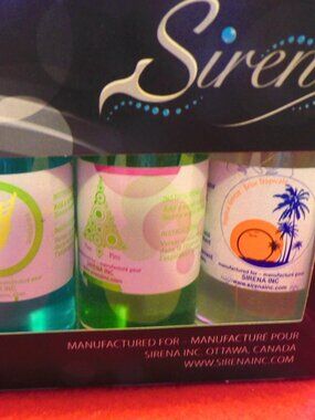 SET of 4 FRAGRANCES for your SIRENA